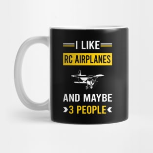 3 People RC Airplane Airplanes Plane Planes Mug